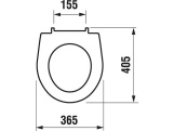 JIKA WC sedátko s poklopem Lyra Plus, Soft-Close, bílé, Jika H8933813000001