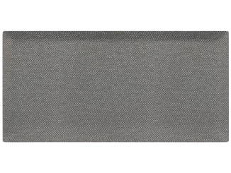 Kárpitozott panelek – Luna Rectangle 60x30 cm šedá