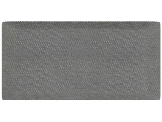 Kárpitozott panelek – Luna Rectangle 60x30 cm světle šedá