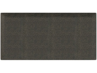 Kárpitozott panelek – Luna Rectangle 60x30 cm tmavě hnědá
