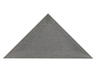 Kárpitozott panelek – Luna Triangle 3x30 cm šedá