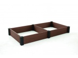 Keter Vyvýšený záhon Keter Vista Modular Duo Garden Bed - hnědý