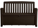Keter Zahradní lavice Keter Patio 227 L - 138,6 x 63,5 x 88 cm - hnědá