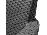 Keter Zahradní set  Salemo DUO - 74 x 67 x 76 cm - hnědá / béžová - 2ks