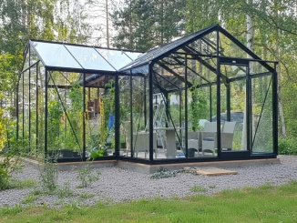 Klasické hliníkové skleníky – ACD Sophie 4,51 x 5,93 m