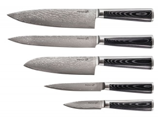 Konyhakések – G21 Sada nožů Damascus Premium, Box, 5 ks