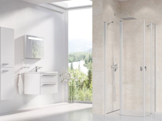 Koupelna a WC – Ravak CRV2 90, satin+transparent