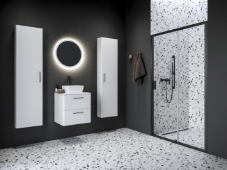 Koupelna a WC – Ravak NBLDP2 120, bílá matná+transparent