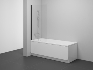 Koupelna a WC – Ravak NVS1 80, čierna+transparent