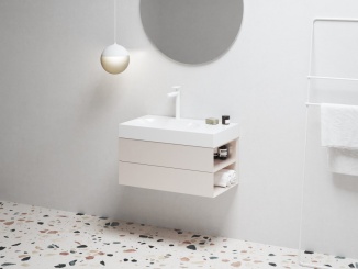 Koupelna a WC – Ravak SD Lite 80 P skrinka pod umývadlo Alabaster Pink