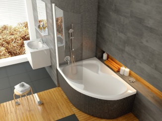Koupelna a WC – Ravak Vana Rosa II 170x105 P