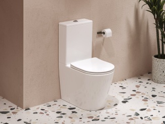 Koupelna a WC – Ravak WC kombi Elegant RimOff set, vario odpad, biela