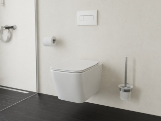 Koupelna a WC – Ravak WC Natural RimOff set, závěsný, bílá