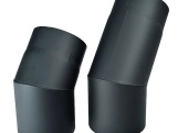 Kovokraus Koleno kouřové 150mm / 45° silnostěnné 1,5mm