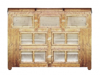 Králikárne – králikáreň Xavier 200 x 100 x 200 cm