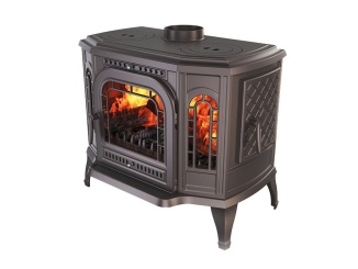 Krbová kamna – Kawmet Litinová krbová kamna P7 PB s varnými plotnami - 10,5 kW ECO
