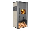 Krbová kamna s výměníkem Blist Krbová kamna Ambasador / ROMA E - 22 kW s výměníkem - beige