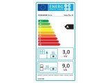 Kuchyňská kamna / kotel s výměníkem TEMY PRO 12 kW - levá, černá