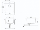 Kuchyňské dřezy Helika Simplex 425