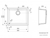 Kuchyňské dřezy Reginox Amsterdam 560