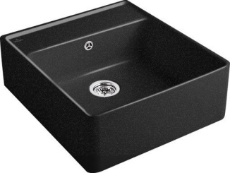 Kuchyňské dřezy Villeroy & Boch – Single 595 Lesklá černá