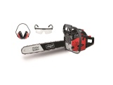 Láncfűrész benzinmotorral 53 cm3 + fejhallgató + védőszemüveg Scheppach BKS 5300 S