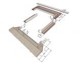 Lemování 6000, pro výměnu oken Velux EW