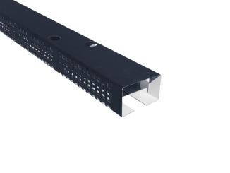 Levelek – ventilační lišta 1200 mm grafitová