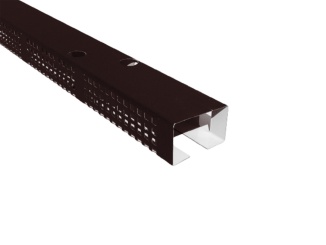 Levelek – ventilační lišta 1200 mm hnědá