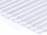 Lexan Polykarbonátová komůrková deska 4 MM ČIRÁ, 2 stěny