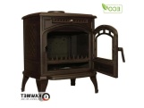 Liatinové krbové kachle Kawmet P7 - 9,3 kW ECO