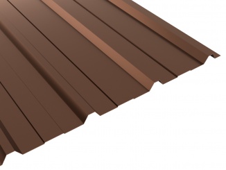 Maloformát – T12 Trapézový plech 2500 x 910 mm hnedá
