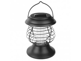 Medencefelszerelés – Bradas Solární odpuzovač komárů LED / UV lampa s držákem