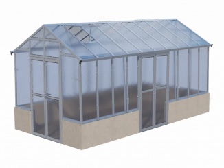 Na podezdívku – Verso J5 2,5 x 5,1 m sklo 4 mm
