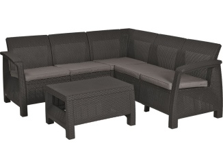 Nábytek – Keter Zahradní set Corfu Relax set - grafit