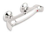 Novaservis Sprchová baterie Metalia 57 150 mm, chrom, nástěnná, termostatická, bez příslušenství,  57962/1,0