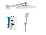 Novaservis Sprchová sada METALIA 58 ECO, baterie, ruční a stropní sprcha,  SADA58051R,0