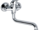 Novaservis Umyvadlová baterie Metalia 55 100 mm, chrom, nástěnná,  55074/T,0