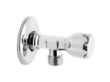 Novaservis Ventil rohový 1/2" x 3/8", vřetenový, bez filtru, s krytkou,  Z1238G (CF3002/10)