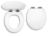 Novaservis WC sedátko s poklopem Lyra, Soft-Close, bílé,  WC/SOFTMUSLELY