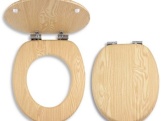 Novaservis WC sedátko s poklopem, Soft-Close, dřevěný dekor,  WC/SOFTJASAN