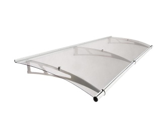 Oblé – Savespot Fine L 190 x 95 cm, stříbrná/čirá