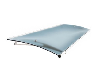 Oblé striešky – Fine XL 205 x 142 cm strieborná / modrá