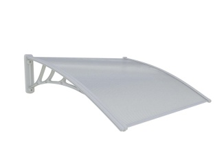 Oblé striešky – Savespot Antirain 120 x 80 cm biela / číra