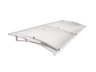 Oblé striešky – Savespot Connect L 191,6 x 95 cm strieborná / opál