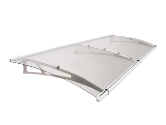 Oblé striešky – Savespot Connect XL 287,4 x 142 cm strieborná / opál
