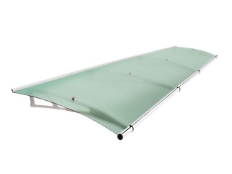 Oblé striešky – Savespot Fine L 270 x 95 cm, strieborná/zelená