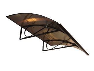 Oblé striešky – Savespot Lord 160 x 90 cm hnedá / bronz