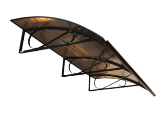 Oblé striešky – Savespot Lord 200 x 90 cm hnedá / bronz