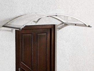 Obloukové – Savespot Iris 158 x 90 stříbrná / čirá